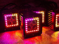 Full RGB LED Party Lights - 4 Pod Set