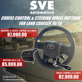 Steering Wheel Buttons & Cruise Control - Land Cruiser 76/79 (2.8 Only)