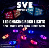 Full RGB LED Chasing Rock Lights