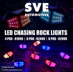 Full RGB LED Chasing Rock Lights