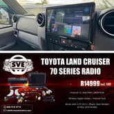 Toyota Land Cruiser 70 Series Aftermarket Radio