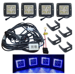 Full RGB LED Party Lights - 4 Pod Set