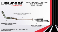 Ford Raptor Bi Turbo De Graaf Exhaust