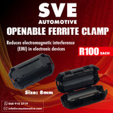 Ferrite Magnet Clamps 8mm