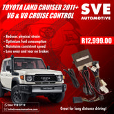 Toyota Land Cruiser 2011+ V6 & V8 Cruise Control