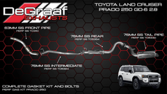 Land Cruiser Prado 250 2.8 De Graaf Exhaust