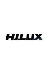 HILUX Badge Aluminium