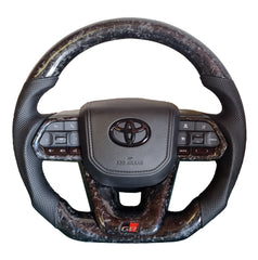 Toyota VX300 GR Forged Carbon Leather Steering Wheel