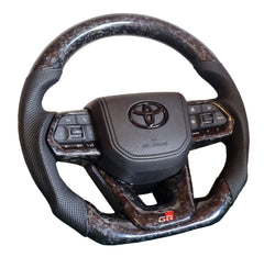 Toyota VX300 GR Forged Carbon Leather Steering Wheel