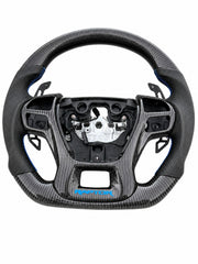 Ford Raptor Carbon Fiber Steering Wheel With Magnetic Paddle Shifts TO FIT RANGER T7