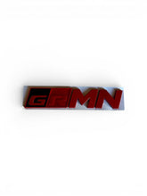 GR MN Badge Gazoo Racing Aluminium Black/Red