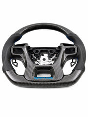 Ford Raptor Carbon Fiber Steering Wheel With Magnetic Paddle Shifts TO FIT RANGER T7