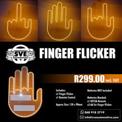 LED Finger Flicker
