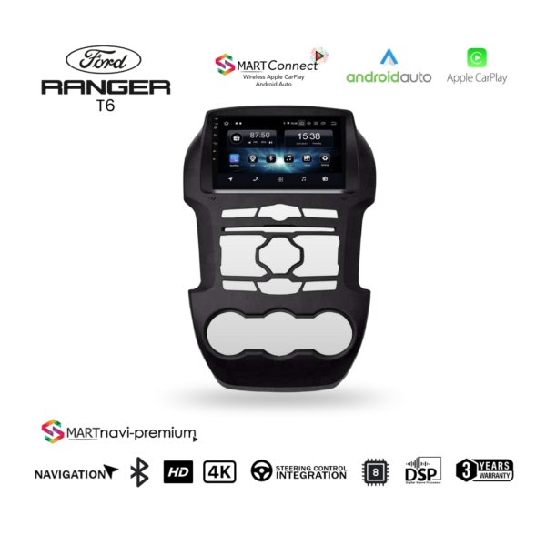SmartNavi Premium Ford Ranger T6 Radio
