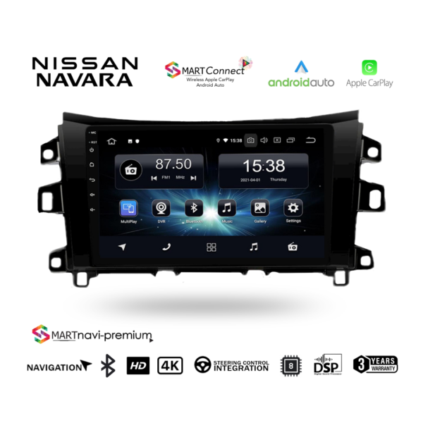 SmartNavi Premium Nissan Navara Radio