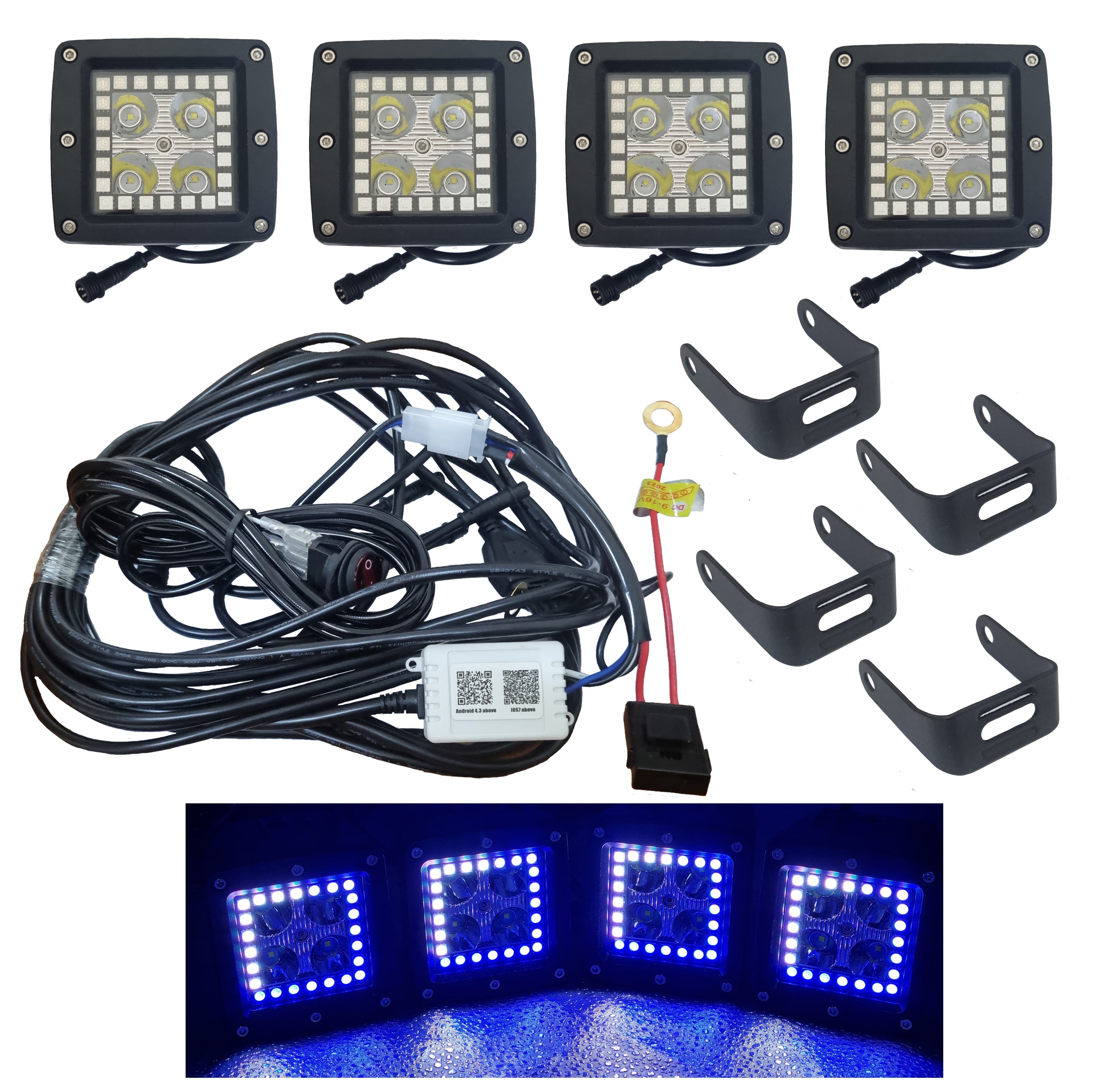 4 Pcs Party Lights