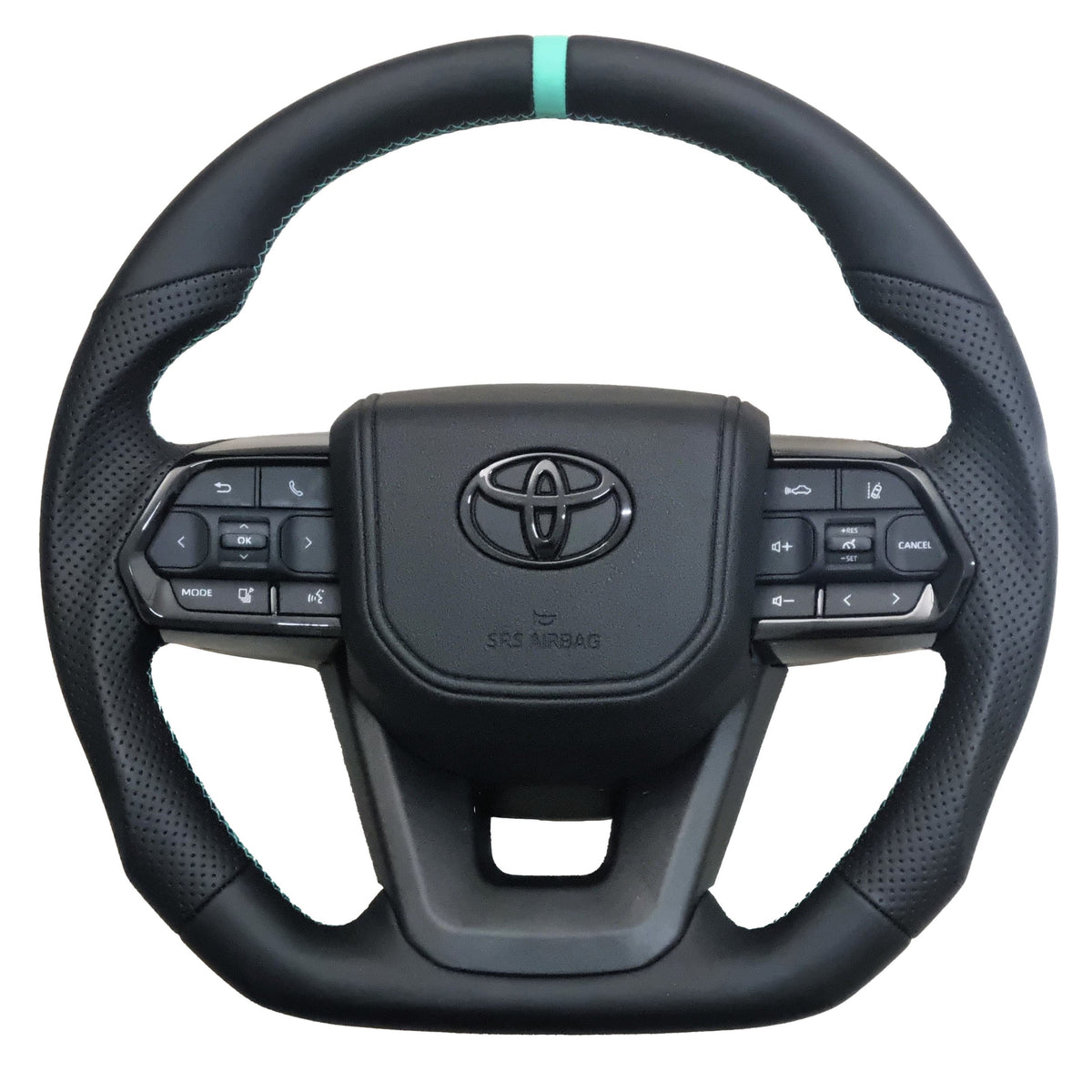 Toyota Steering Wheel Upgrade Teal Edition