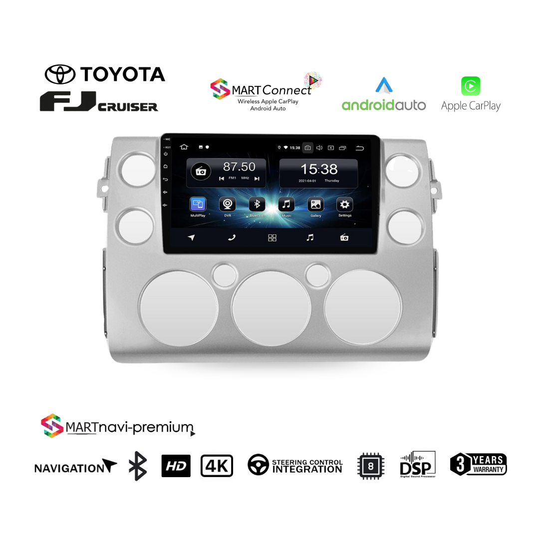 SmartNavi Premium Toyota FJ Cruiser Radio