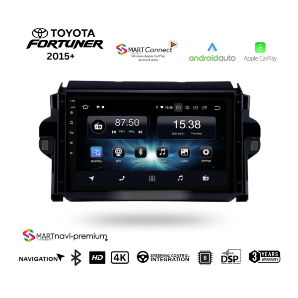SmartNavi Premium Toyota Fortuner 2015+ Radio