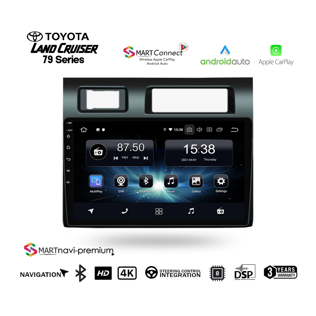 SmartNavi Premium Toyota Land Cruiser 79 Series Radio