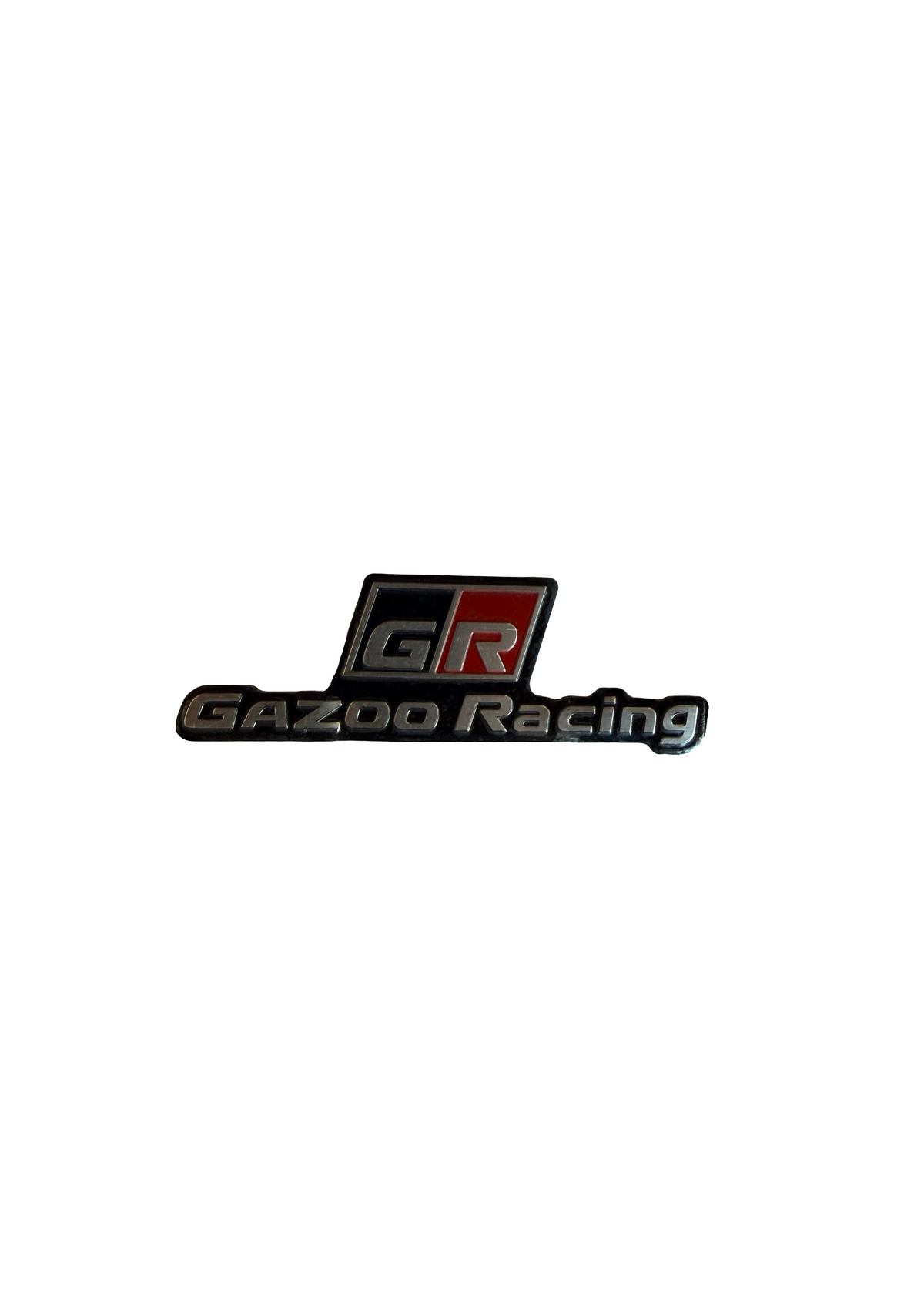 GR GAZOO RACING Badge Aluminium