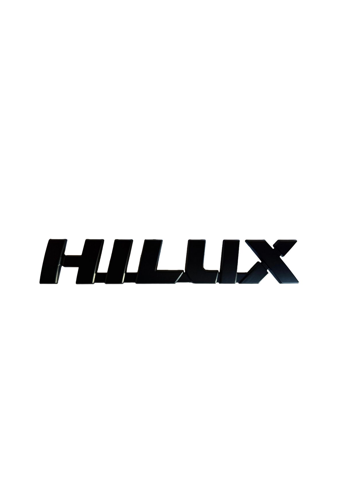 HILUX Badge Aluminium