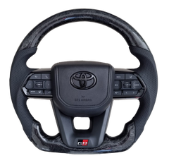 Toyota VX300 GR Forged Carbon Leather Steering Wheel