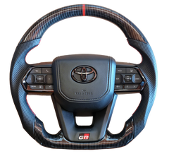 Toyota VX300 GR Hydrodipped Carbon Steering Wheel - Red