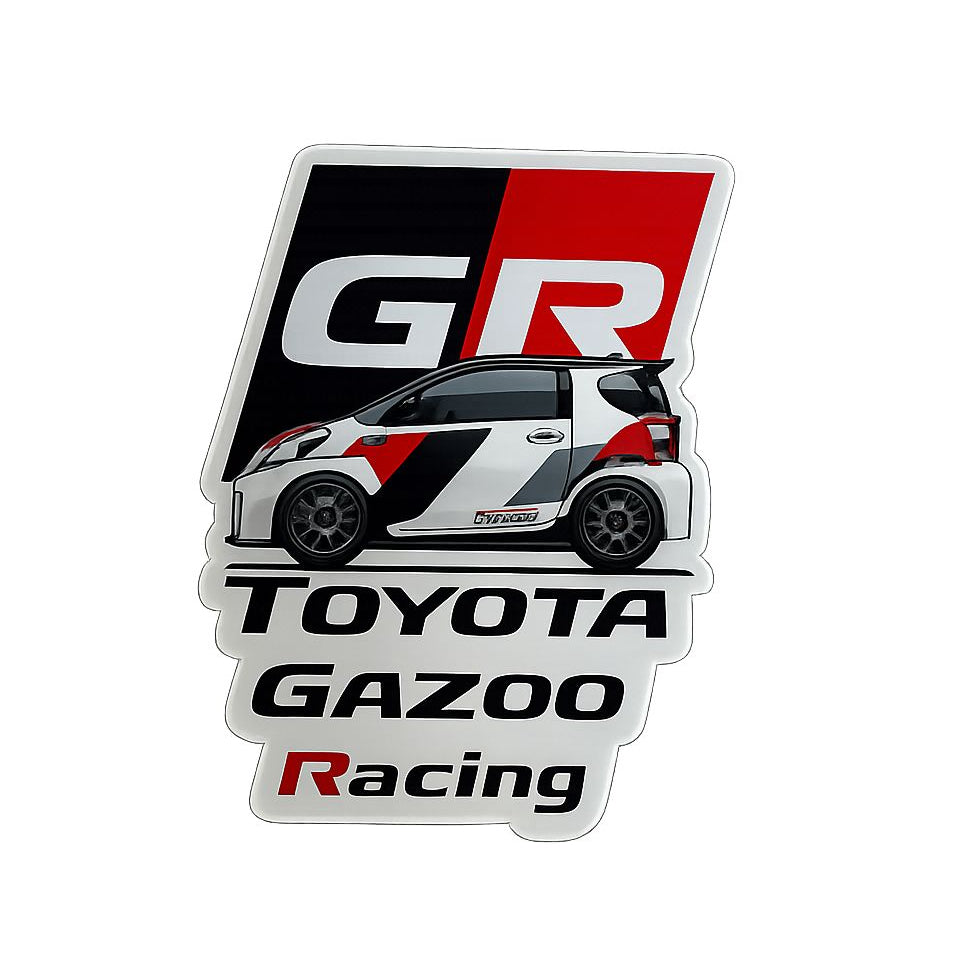 GR TOYOTA GAZOO Racing Sticker