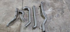 Toyota Land Cruiser '79 V8 90mm System D/C De Graaf Exhaust