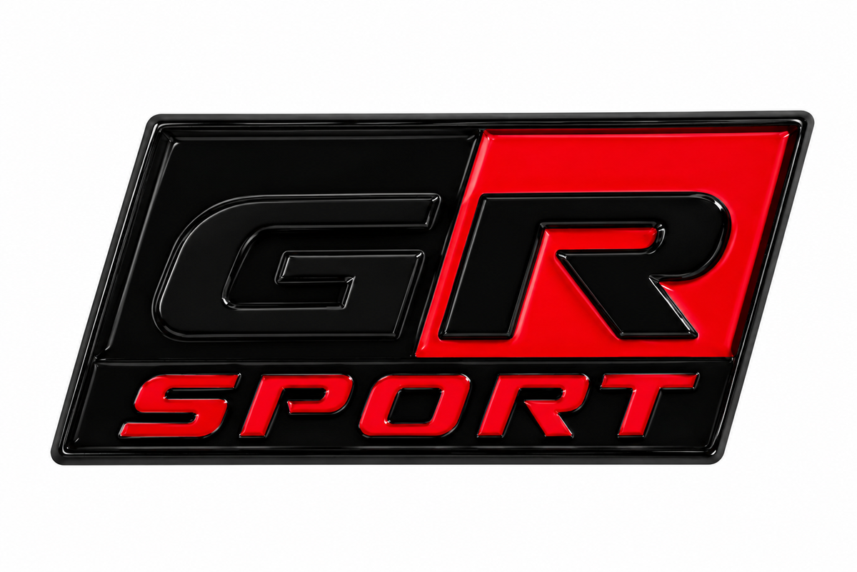GR Sport Badge Black