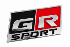 GR Sport Badge Chrome