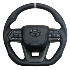 Toyota VX300 Sandy Beige Stripe Steering Wheel